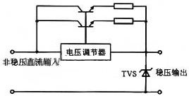 TVS瞬變二極管保護直流穩(wěn)壓電源