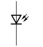 光電二極管電路符號